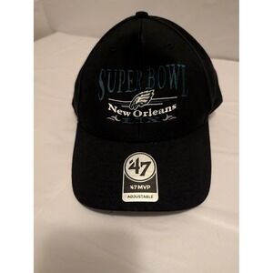 New '47 Brand Philadelphia Eagles Super Bowl LIX 59 Hat Cap MVP Adjustable NWT